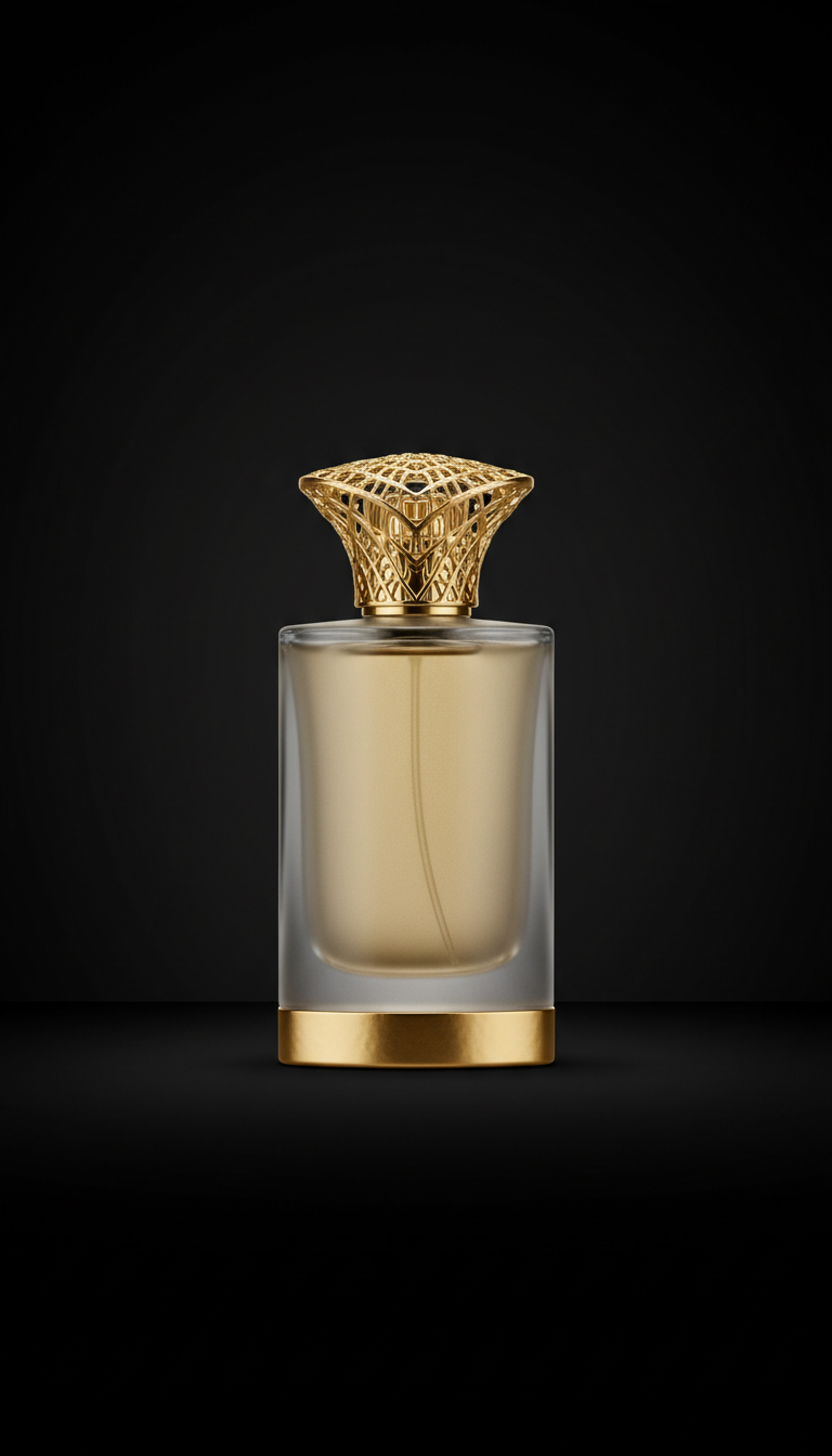 Gilded Veil eau de parfum with metallic accents